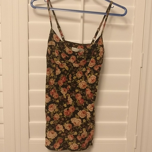 *3 for $30* Floral Bustier Tank Too - Picture 1 of 1